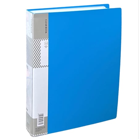 ملف جيوب ازرق 80 ورقة (A4) deli 5036
