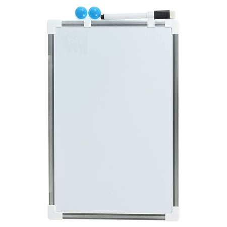 سبورة بيضاء وجهين 35*25 سم BOOKEY WR-2535