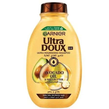 غارنييه شامبو شعر بخلاصة زيت الأفوكادو وزبدة الشيا 600 مل GARNIeR Ultra DOUX