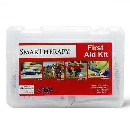 صندوق إسعافات أولية 130 قطعة pharmaplast