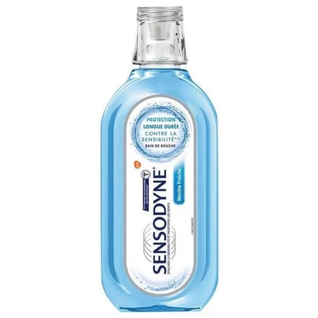 سنسوداين غسول الفم حماية طويلة الأمد بالنعناع المنعش 500 مل SENSODYNE