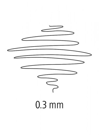 مجموعة اقلام حبر بخط رفيع 0.3 ملم مكونة من 10 الوان ستلدر STAEDTLER