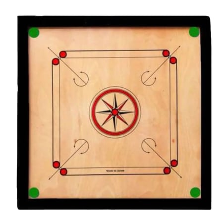 لعبة طاولة كيرم وسط 66*66 سم
