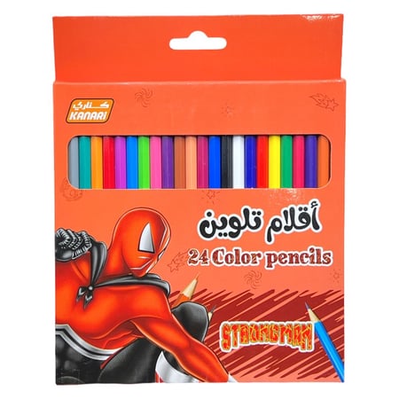 ألوان خشبية 24 لون KANARI 90275-0006