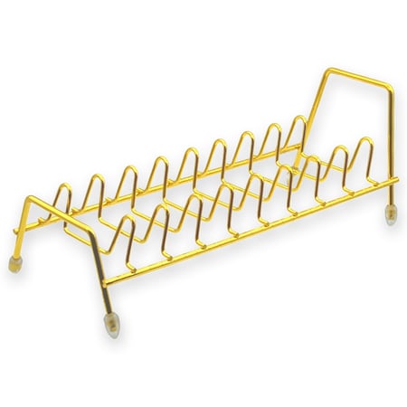 حامل صحون ستانلس ستيل 10 اطباق HE6257