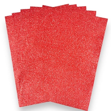 فلين سومو لامع لون احمر 10 قطع G-05