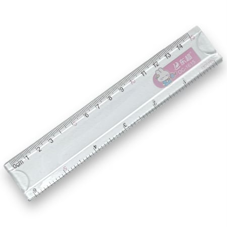 مسطرة بلاستيكية شفافة 15 سم DC-2615
