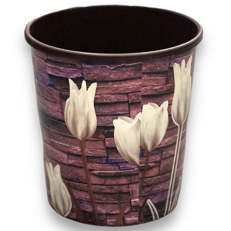 سلة مهملات مشجر 24*23 سم SQH-2483