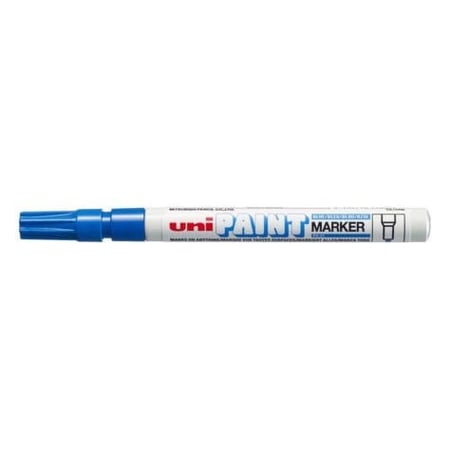 قلم ماركر بويه ازرق 2.8mm راس دائري يوني بول (uni-ball PX-20(L