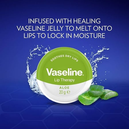 فازلين مرطب شفايف بالصبار 20 غرام Vaseline