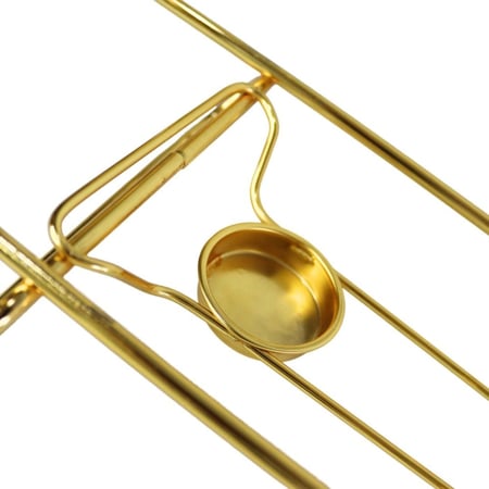 سخان بوفيه سيراميك بغطاء زجاجي ذهبي 12 انش Wahj Almasah 608363