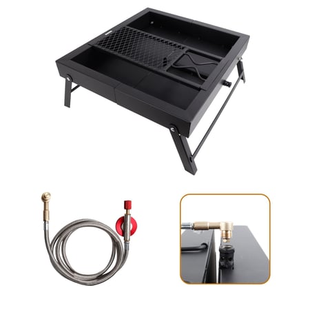 شواية مع شاخوف قابلة للطي 3 في 1 EX-85070
