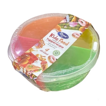 حافظات بلاستيك مقسمة 4 قطع 31199 Rama