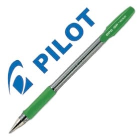 قلم حبر جاف اخضر 1ملم PILOT BPS-GP-M-G
