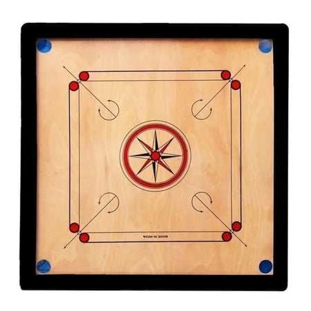 لعبة طاولة كيرم وسط 66*66 سم