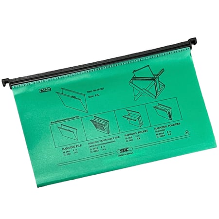 ملف علاقي بلاستيك اخضر SBC 7180-003