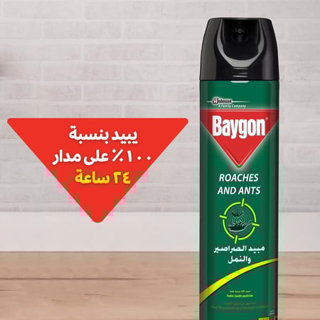مبيد الصراصير والنمل 400 مل Baygon