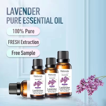 ناتشورال زيت عطري طبيعي بزيت اللافندر النقي 30 مل Naturals CB-026