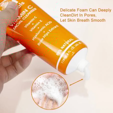 ناتشورال غسول الوجه بفيتامين سي 118 مل Naturals CB9896