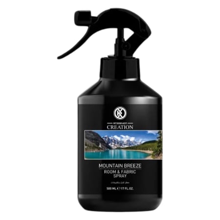 معطر المنزل والمفروشات برائحة نسيم الجبل 500 مل kreasyon CREATION
