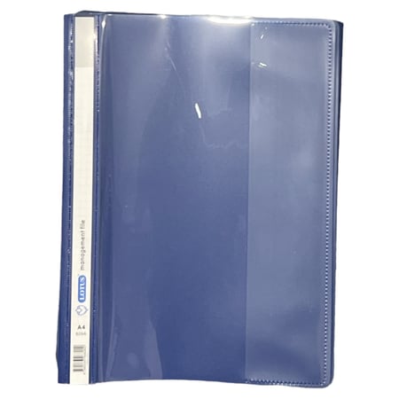 ملف عرض التقارير بلاستيك وجه شفاف A4 ازرق LOTUS 809A