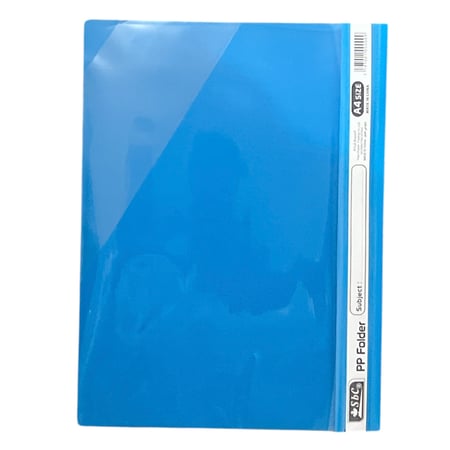 ملف وجه شفاف سماوي SBC 7197-001 A4