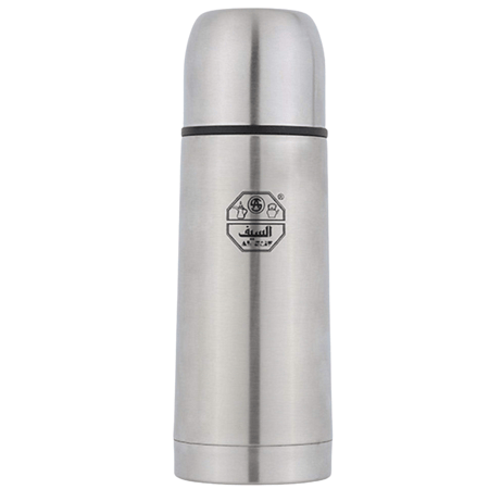 مطارة حافظة للحرارة والبرودة ستانلس ستيل سعة 0.75 لتر ALSAIF 9677/1