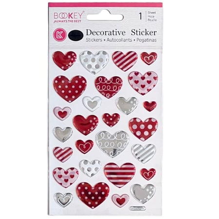 استيكر قلب BOOKEY LCCLA21002