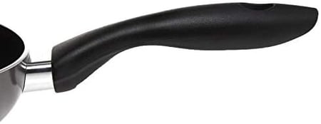 مقلاة مقاس 28 سم  مع 3 قطع  من النايلون الاسود  ROYALFORD  RF4126