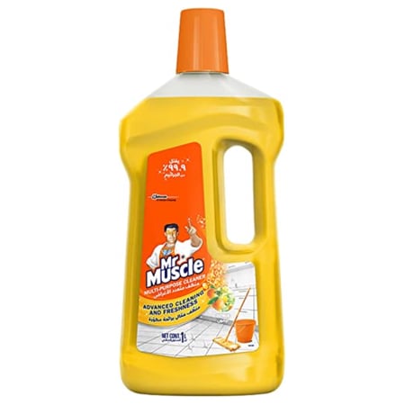 منظف و مطهر للاسطح بالليمون 1 لتر Mr Muscle