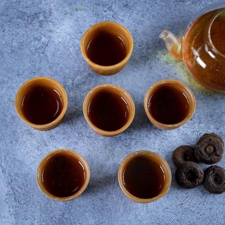 طقم اكواب فخار 6 قطع 80 مل - Olsenmark OMCP6021