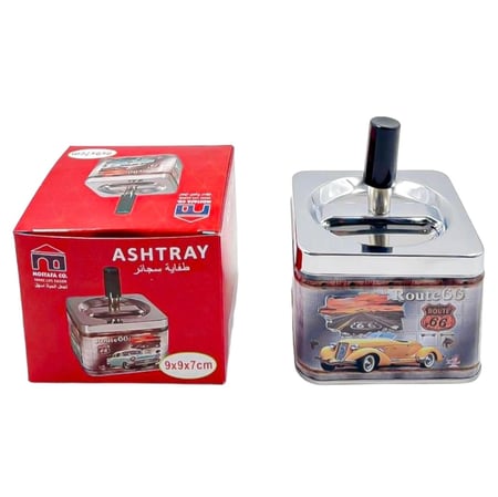 طفاية سجائر 9*9*7 سم MOSTAFACO 643588