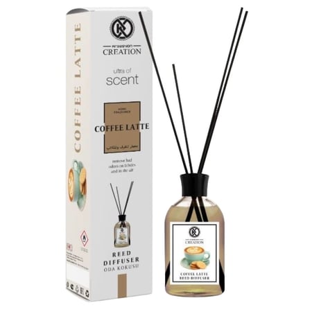 معطر للغرف والمكاتب برائحة كوفي لاتيه 115 مل Kreasyon CREATION