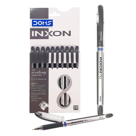 قلم جاف اسود 0.7 ملم DOMS 80157