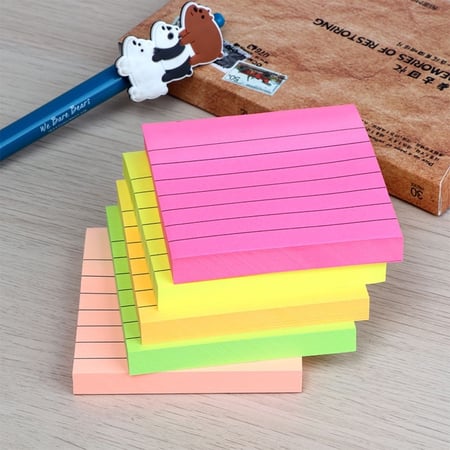 ورق ملاحظات لاصق 100 ورقة 75*75 ملم TOOLY SN3718