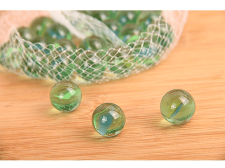 لعبة كرات زجاجية ( تيل ) جكارو 15 حبة