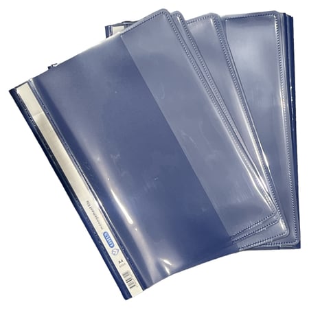 ملف عرض التقارير بلاستيك وجه شفاف A4 ازرق LOTUS 809A