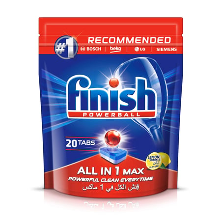 فينيش اقراص غسالة الصحون 20 قرص finish