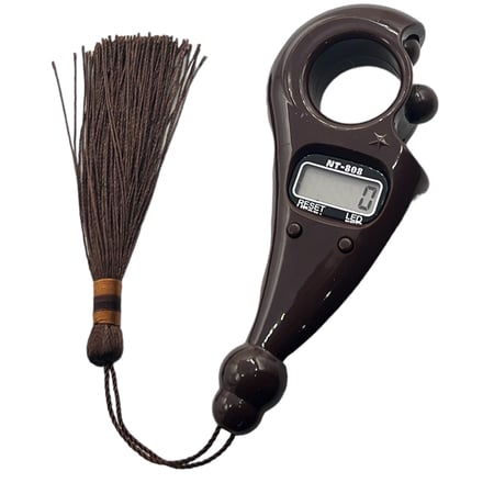 خاتم تسبيح لون بني