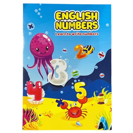 ENGLISH NUMBERS LEARN TO WRITE NUMBERS SBC 1902-002
