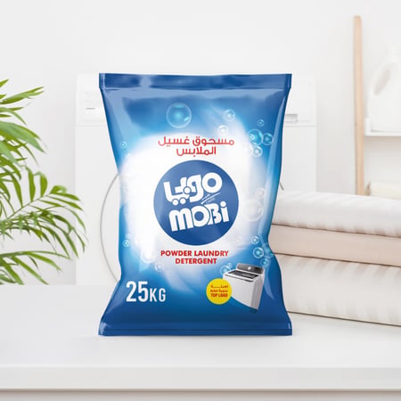مسحوق غسيل الملابس للغسالات العلوية 25 كيلو