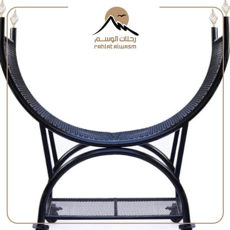 احصل على حامل حطب حديد قوي شحن سريع من رحلات الوسم عرض خاص