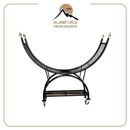 احصل على حامل حطب حديد قوي شحن سريع من رحلات الوسم عرض خاص