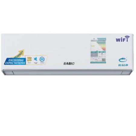 مكيف بيسك اسبليت جداري , حار بارد 18000 وحدة , واي فاي ,