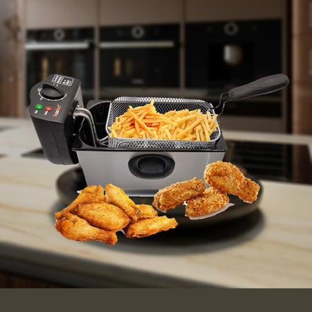 قلاية زيت عميقة 3 لتر 2000 واط