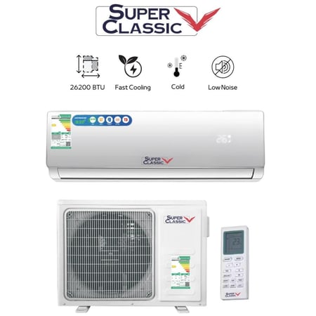 مكيف اسبليت سوبر كلاسيك ,30الف وحدة , بارد  SCSP-30C