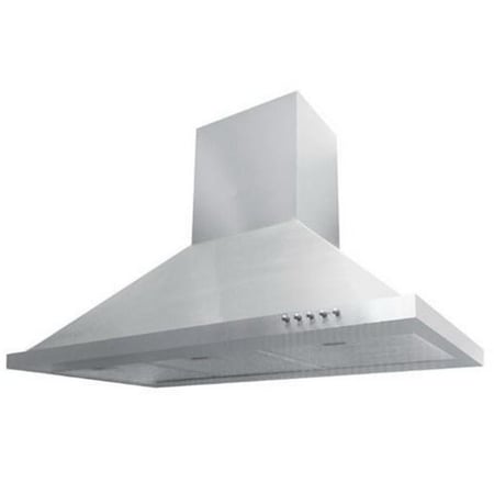 شفاط مطبخ هرمي AG ستيل 90 سم موديل LOH8203A