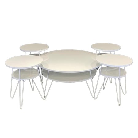 طقم طاولات خدمة متعدد الاستخدام