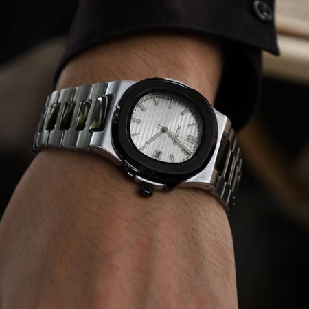 ساعة رجالي ستانلس ستيل