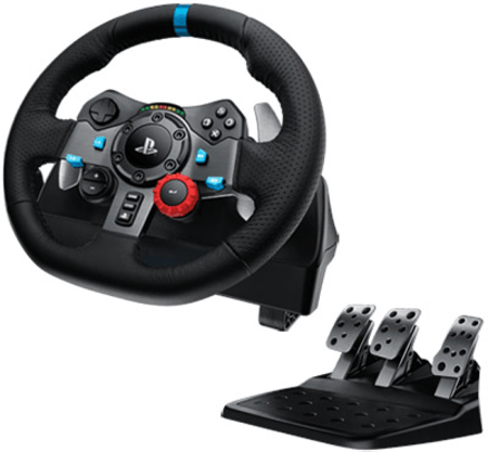 LOGITECH G Series Driving Force G29 Racing Wheel, Wired, for PS 4, PS 3, Black